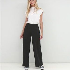 glitter flared pants bershka